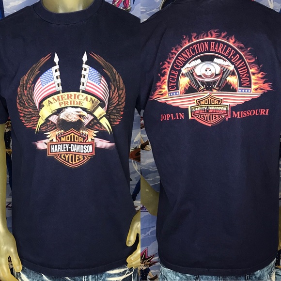 Harley-Davidson Other - Harley-Davidson Motorcycles Navy Blue L Shirt